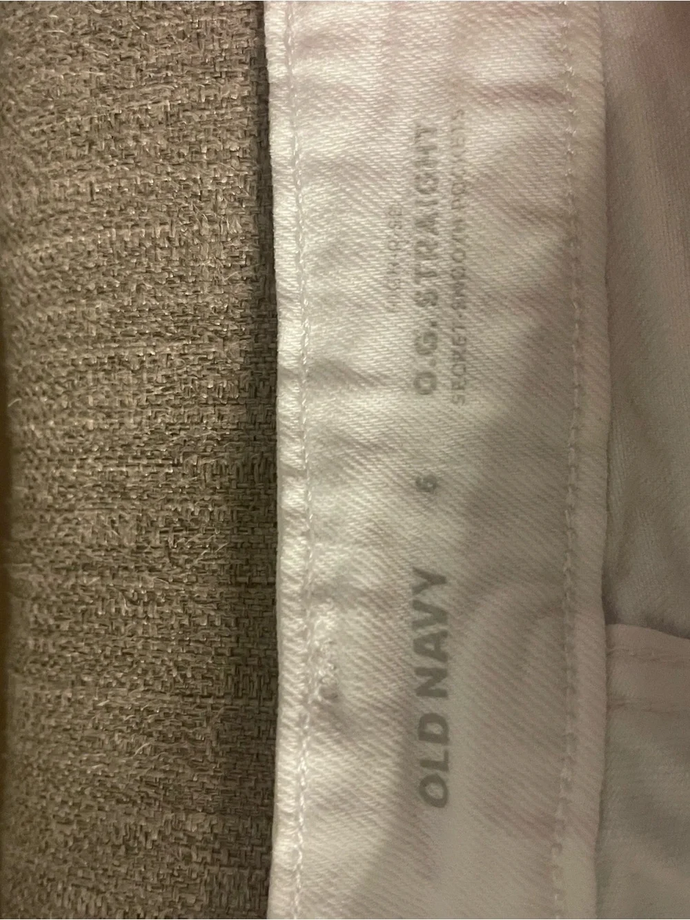 Old Navy White Denim Shorts